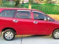 2013 Toyota Innova E Diesel Red Suv For Sale -0