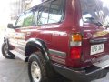 1996 Toyota LandCruiser VX80 Red FOR SALE-11