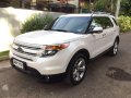 2014 Ford Explorer 2.0 Ecoboost White For Sale -0