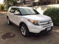 2014 Ford Explorer 2.0 Ecoboost White For Sale -1