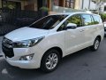 2017s Toyota Innova 2.8G White Pearl Automatic FOR SALE-0