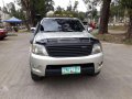 Toyota hilux G 2008 silver pickup for sale -2