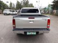 Toyota hilux G 2008 silver pickup for sale -4