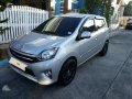 Toyota wigo g matic 2014 silver hatchback for sale -1