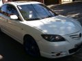 Mazda 3 2005 model at white sedan for sale -1