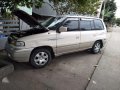 Mazda MPV White Well Maintained For Sale -1