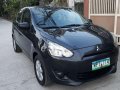 2013 Mitsubishi Mirage GrayManual alt wigo hyundai getz suzuki celerio-0