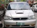 Kia Carnival 2001 Top of the Line Silver For Sale -1