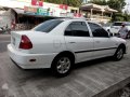 Mitsubishi Lancer 2002 Top of the Line White For Sale -3