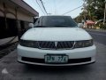 Mitsubishi Lancer 2002 Top of the Line White For Sale -1