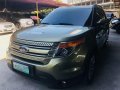 2013 Ford Explorer 4x4 Green SUV For Sale -1
