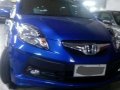 Honda Brio Hatchback 2015 Blue For Sale -0