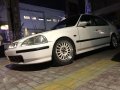 Honda Civic Manual White Sedan For Sale -1