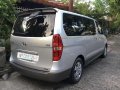Hyundai Starex Hvx 2010 Silver Van For Sale -2