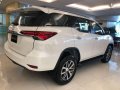 2018 Toyota Fortuner 4x2 V white pearl All in DP at 74K only-2