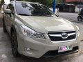 2014 Subaru XV CVT AWD Beige For Sale -0