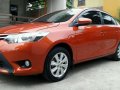 2017 Toyota Vios 1.3E AT Orange For Sale -4