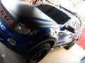 Ford Ranger 2014 Manual Blue Pickup For Sale -0