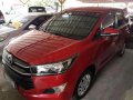 2017 Toyota Innova J Diesel Red For Sale -1