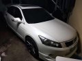 Honda Accord 3.5L V6 2008 White For Sale -1