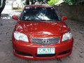 Toyota Vios 2007 Manual Red For Sale -8