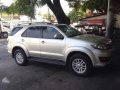 Toyota Fortuner 2012 manual FOR SALE -1