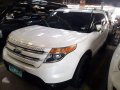 2013 Ford Explorer 3.5 V6 White AT Gas-0