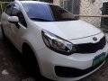 2012 Kia Rio LX Manual White For Sale -0