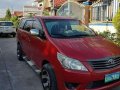 Toyota Innova J 2013 Red Top of the Line For Sale -1