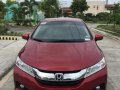2017 Honda City VX Navi matic Red For Sale -1