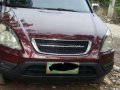 Honda CRV 2004 model Manual Red For Sale -0