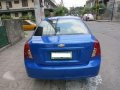 2007 CHEVROLET OPTRA AT Blue Sedan For Sale -4