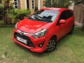 2017 Toyota Wigo G New Look AT Red For Sale -1
