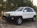 2009 Kia Sportage Diesel 4x4 White For Sale -1