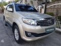 2012 Toyota Fortuner 2.5G AT Beige For Sale -0