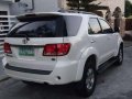 Toyota Fortuner G VVTi 2007 White For Sale -1