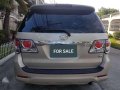 2012 Toyota Fortuner 2.5G AT Beige For Sale -4