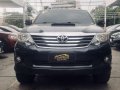 2014 Toyota Fortuner 4x4 V AT Dsl Black For Sale -1