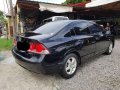 2008 honda civic 1.8v black sedan for sale -1