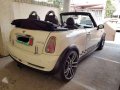 2007 Mini Cooper S Cabriolet White For Sale -1