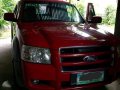 Ford Ranger 2008 XLT AT Red Pickup For Sale -0