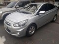 Hyundai Accent Gas 2011 Silver Sedan For Sale -1