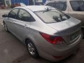Hyundai Accent Gas 2011 Silver Sedan For Sale -3