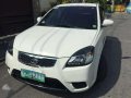 Kia Rio 2010 White Top of the Line For Sale -2