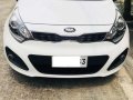 2014 Kia Rio Hatchback AT White For Sale -1