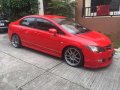 Honda Civic FD 1.8 2008 Red Sedan For Sale -0