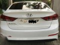 Fresh 2017 Hyundai Elantra 1.6 GL Matic White For Sale -1