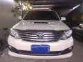 2013 Toyota Fortuner G AT White SUV For Sale -0