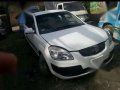 Fresh Kia Rio Manual White Sedan For Sale -1