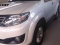 2013 Toyota Fortuner G AT White SUV For Sale -2